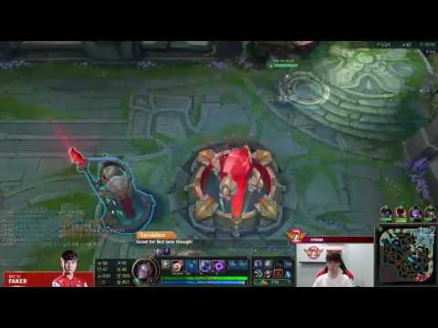 Faker stream Orianna vs Ryze, Apr 06 2017
