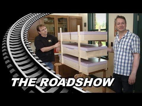 TrainMasters TV preview - Building benchwork on The Roadshow