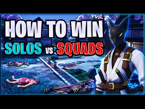 How to WIN in SOLO vs SQUADS - Fortnite Zero Build Tips and Tricks
