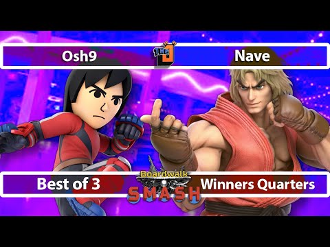 BWS 66 Winners Quarters - Osh9 (Mii Brawler) vs Nave (Ken) - CFL SSBU