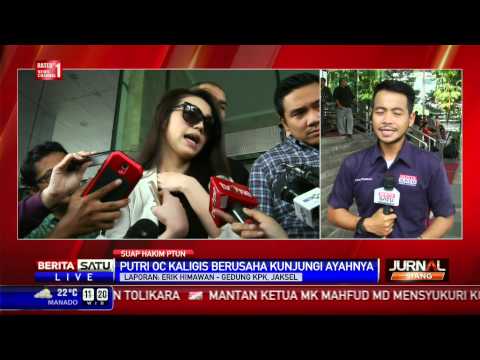 Velove Vexia Berusaha Kunjungi Ayahnya di KPK