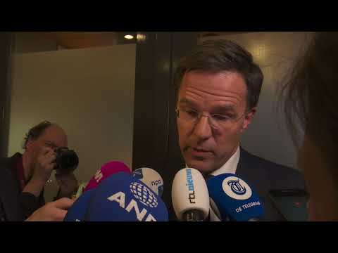 Rutte reageert op aftreden Halbe Zijlstra