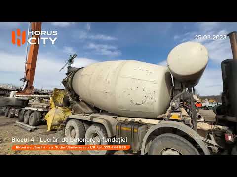 Șantierul "Horus City" în data de 25 martie 2023!