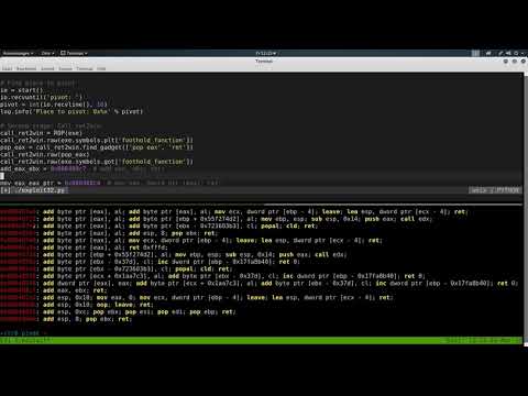 ROP Emporium mit pwntools – 6 pivot