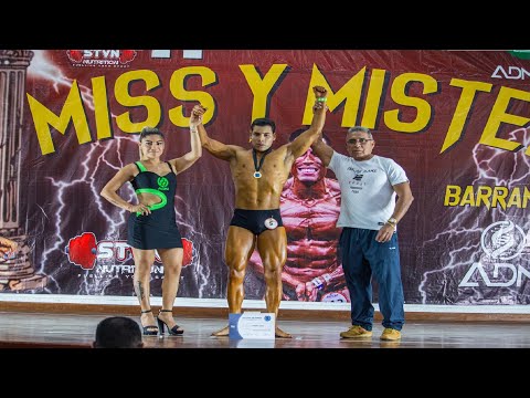 CULTURISMO CLASICO JUVENIL – MISS Y MISTER BARRANCA 2023
