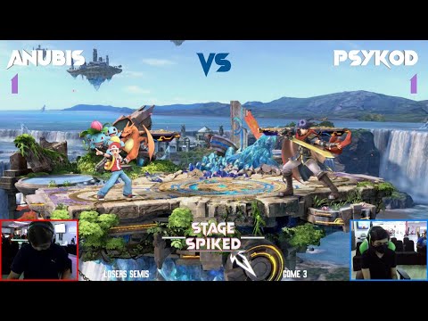 Stage Spiked #21 - Losers Semis - Anubis vs PsyKoD