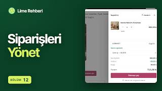 E-Ticaret Siparişlerini Yönetme ve Kargolama | Lime Rehberi #12