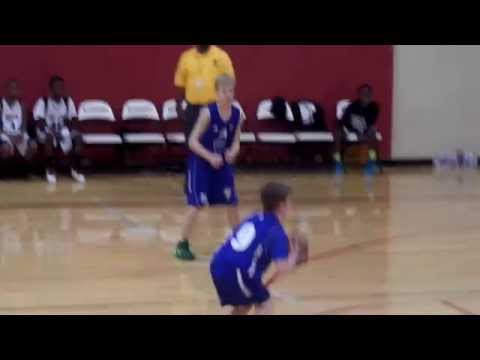 Biddy Basketball 2014, Kansas City. Niki Juntunen (Team Finland #9) for three.