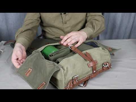 Tornister Model 1936 (sowjetisch) nach Anleitung packen