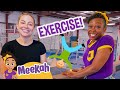 Meekah Learns Gymnastics At An Indoor Playground Meekah Full Episodes