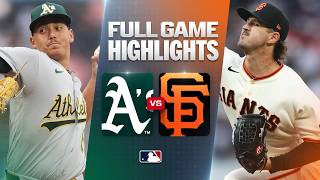 ATHLETICS vs. GIANTS Full Game Highlights (6/24/26) | MLB Highlights