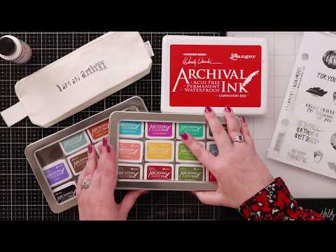 The Best Tips for 3 Ranger Archival Ink Pad - Inktoberfest Day 25