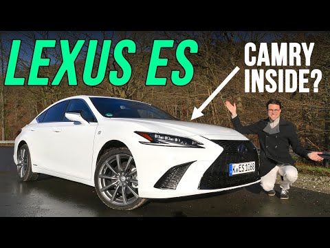 2022 Lexus ES 300h F Sport REVIEW - better than A6, E-Class and 5-Series?