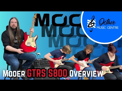 A Bluetooth Guitar! - Mooer S800 Guitar Review