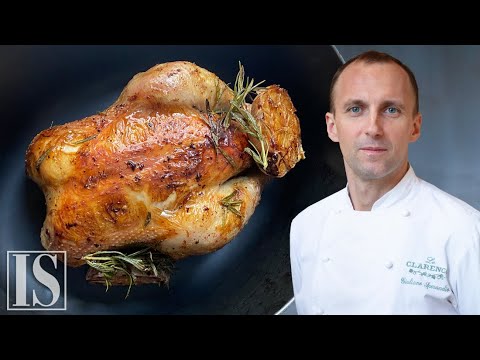 Il pollo al forno in un 2 stelle Michelin francese con Giuliano Sperandio - Le Clarence**