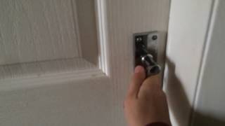 How to open a jammed door
