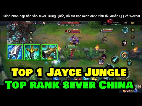 Jayce Wildrift | Top 1 Jayce | 1 trong số tướng đi rừng mạnh nhất pb mới đag đc ưa chuộng ở Top rank