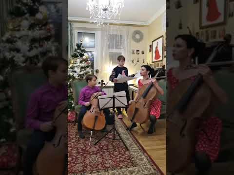 Christmas concert at home 2021 - Silvia Ilves & sons