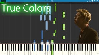 Tom Odell - True Colors Synthesia Tutorial |+PIANO SHEETS
