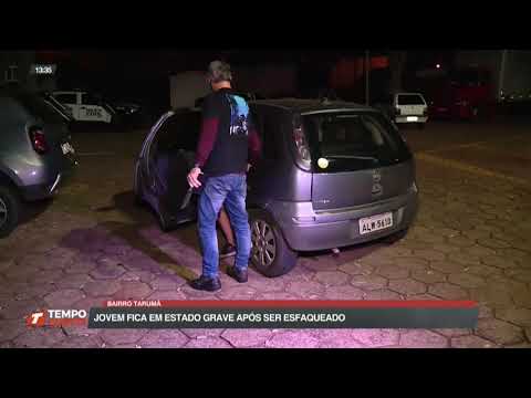 Jovem fica em estado grave ao ser esfaqueado no Tarumã