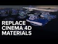 Replace Materials In Cinema 4D With Alt Option Drag