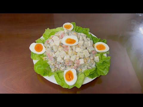 Cách làm Salad trộn rau củ quả với sốt Mayonnaise cực kỳ đơn giản