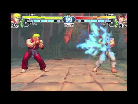 Street Fighter IV Volt Game Center Match - Ken vs Ryu