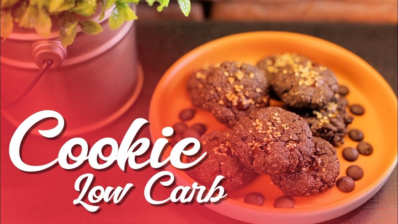 COOKIE LOW CARB - #nacozinhacomluciano com Luciano Bruno