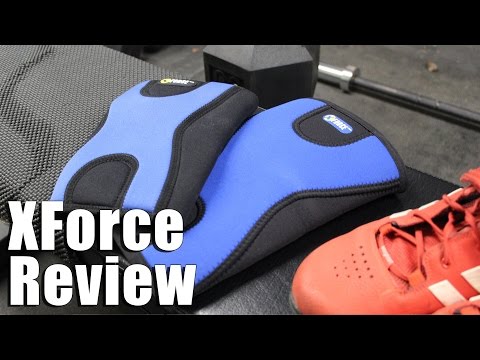 XForce Compression Knee Sleeves for Recovery Training | Review Video