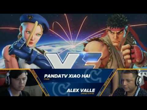 SFV - Xiao Hai [Cammy] x Alex Valle [Rashid] - EVO 2016