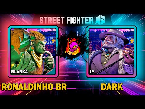 Street Fighter 6 🥊 Ronaldinho BR (BLANKA) VS Dark (JP) 🥊 スト6  🥊 SF6 🥊