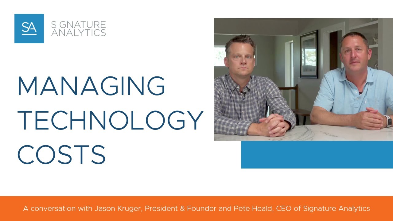Managing Technology Costs