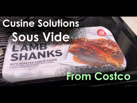 Eating with me: Costco Sous Vide Lamb Shanks Review