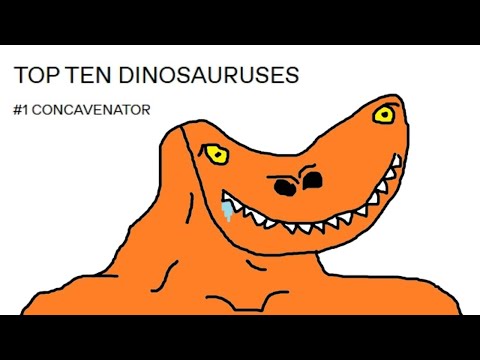 Top Ten Dinosauruses - Number 1 - Concavenator
