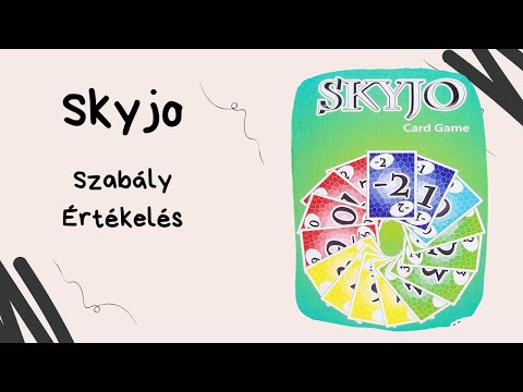Vakon vásárolt játék: Skyjo társasjáték játékbemutató és szabályismertető - Társasozz Okosan!