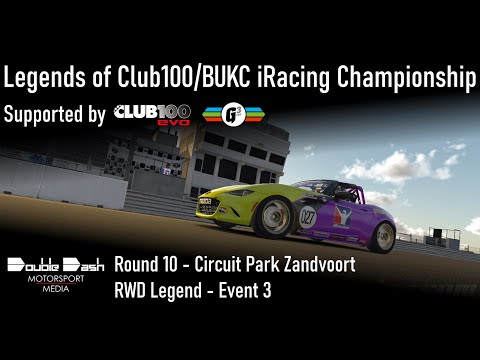 2021 Legends of Club100 / BUKC iRacing Championship - Round 10 - Zandvoort