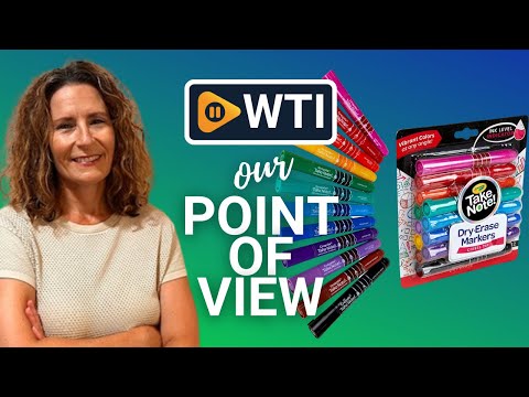 Crayola Low Odor Dry Erase Markers - WTI product video review