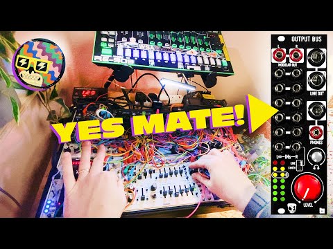 A 5 MIN MODULAR RAVE using the Divkid Output Bus.