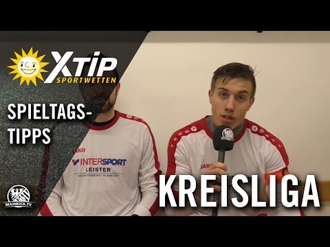 X-TiP Spieltagstipp mit Sebastian Hegmann und Kevin-Lee Whitcher (beide FSV Bergen) | MAINKICK.TV