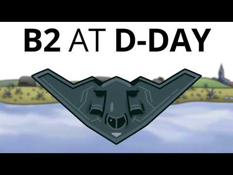 What If a Modern Bomber Fought at D-Day?