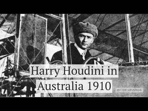 Houdini & his Australian Flying Adventures -  where's his aeroplane now?