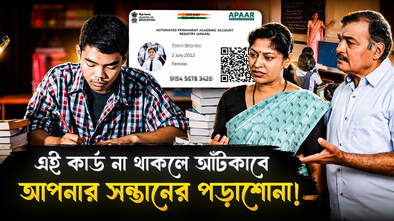 এবার স্কুল-কলেজে বাধ্যতামূলক আপার আইডি! নাহলে আঁটকে যাবে আপনার সন্তানের পড়াশোনা! | What Is APAAR ID
