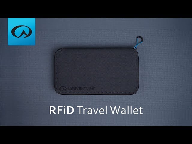 Vídeo relacionado con Lifeventure Cartera Plegable con Cremallera Protegida RFID, Cartera Delgada para Viajes, Material Reciclable, Oliva