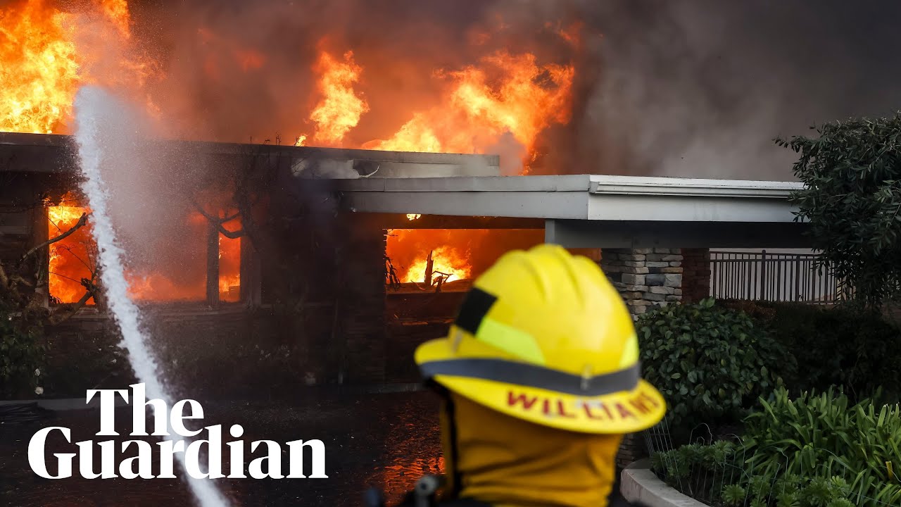 LA officials hold briefing on the wildfires – watch live