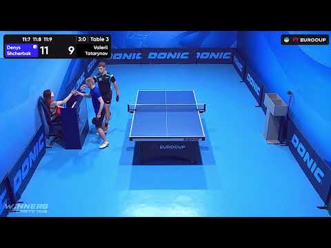 18:50 Denys Shcherbak - Valerii Tatarynov 01.08.2023 TT Euro.Cup Ukraine Star. TABLE 3