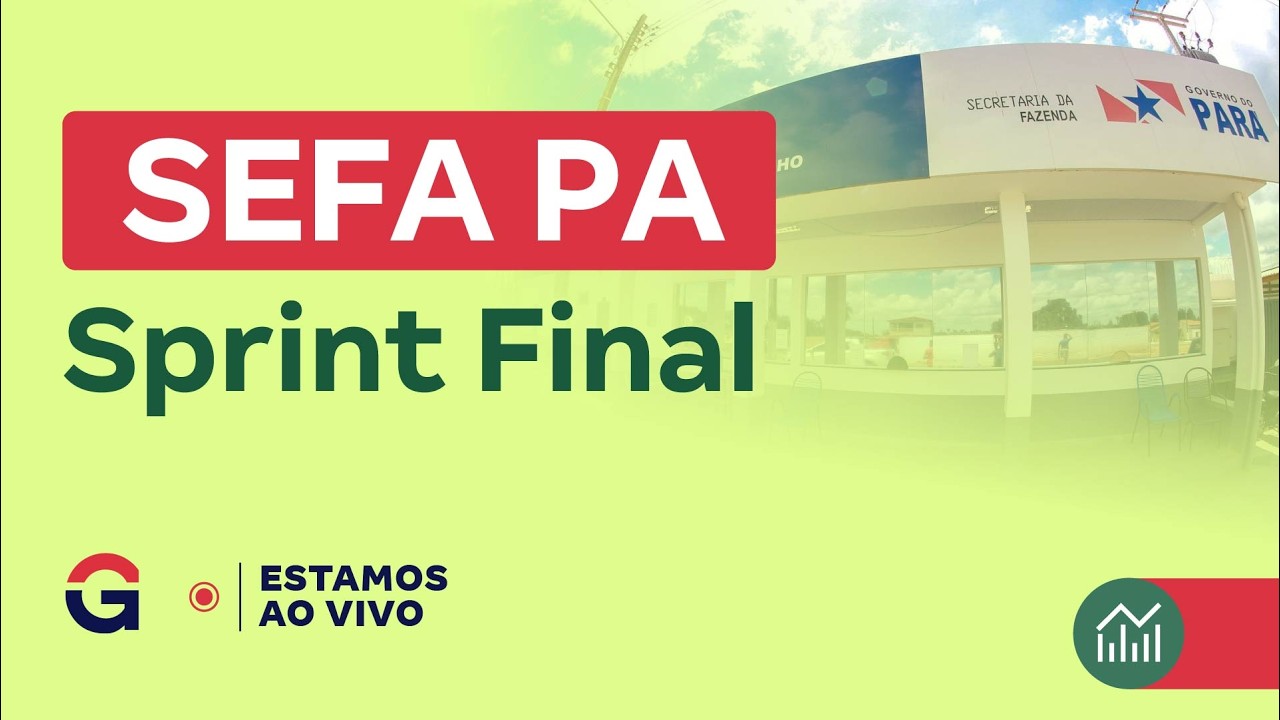 Sprint Final SEFA PA - Legislação Tributária com Vilson Cortez
