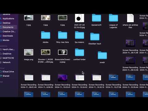 APPLE Mac – Jak utworzyć nowy folder
