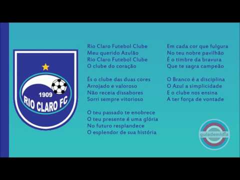 Hino do Rio Claro Futebol Clube ( SP )  ➜ Oficial