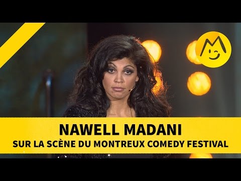 Nawell Madani sur la scène du Montreux Comedy Festival