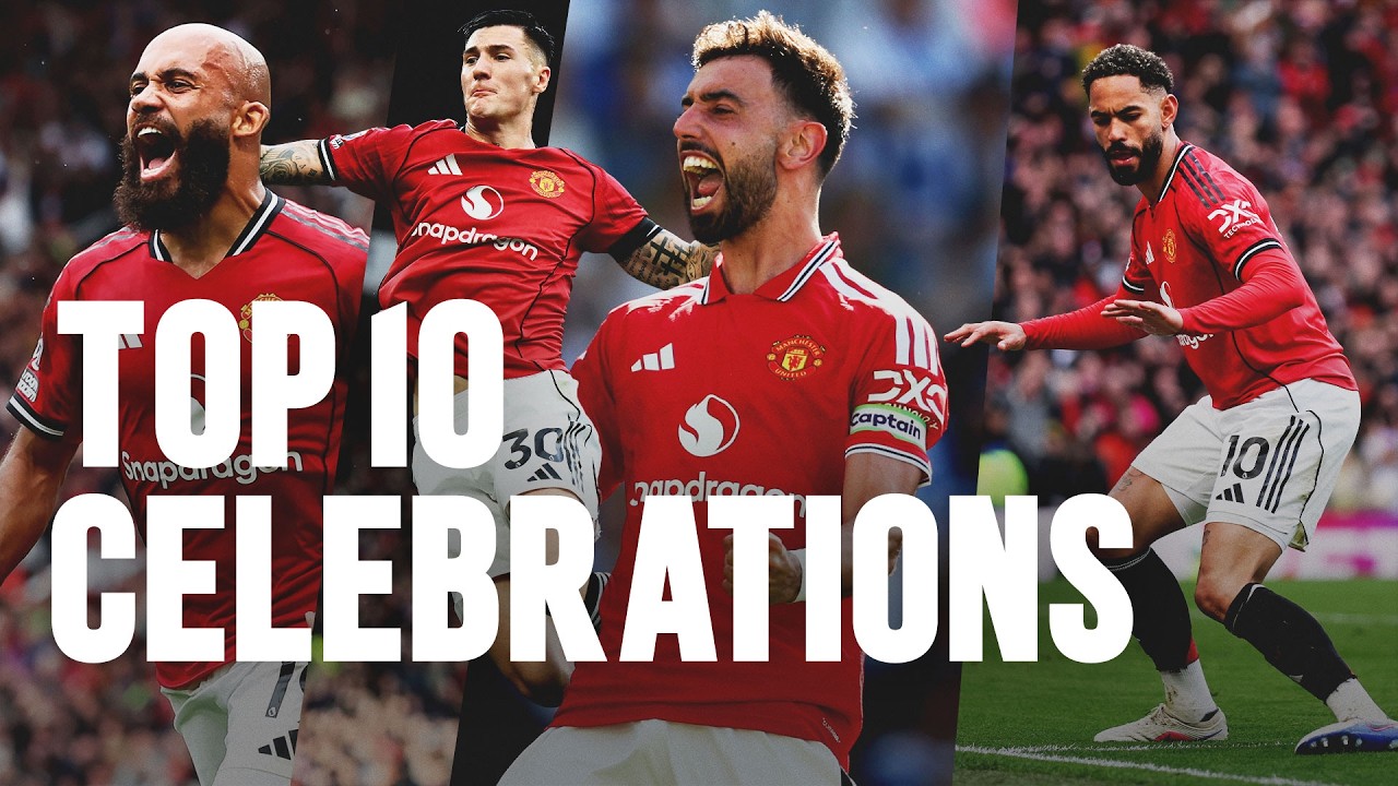 Top 10 United Goal Celebrations | 2025/26 Season Review